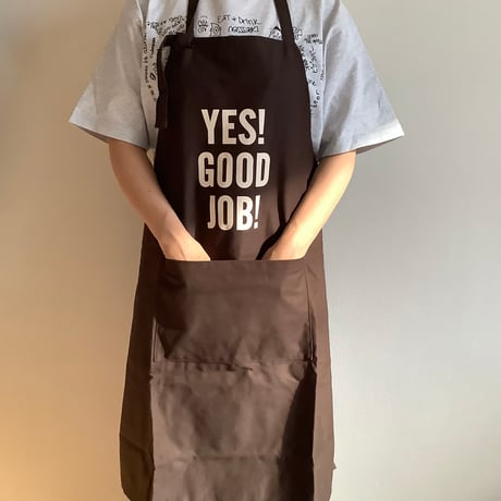 ドレスセン エプロン DRESSSEN DRVBRN7 REVERSIBLE APRON“YES！GOOD J