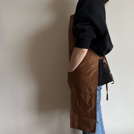 DRESSSEN  DRVBRN1   REVERSIBLE  APRON“BAKE・BAKER・BAKING ALL DAY/FRESH BAKERY