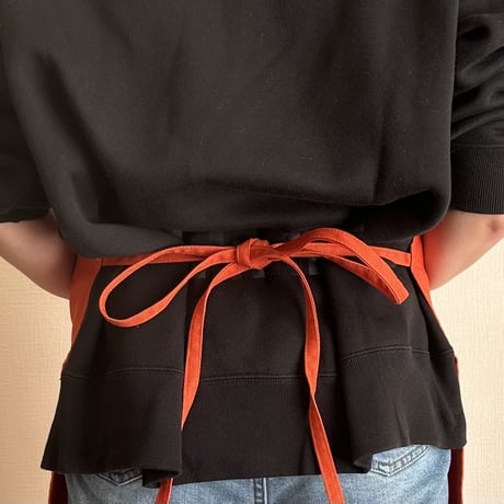 DRVNO3 REVERSIBLE  APRON“YES！COFFEE TIME！/YES！BEER TIME！”(リバーシブルエプロン)  NEW ORANGE