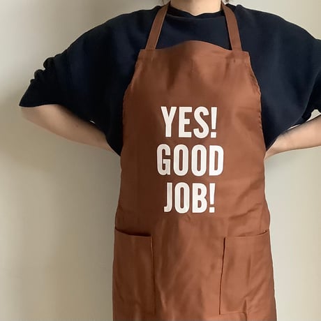 WPABNL2 DAY USE W POCKET     “YES！GOOD JOB！(生成りロゴ)