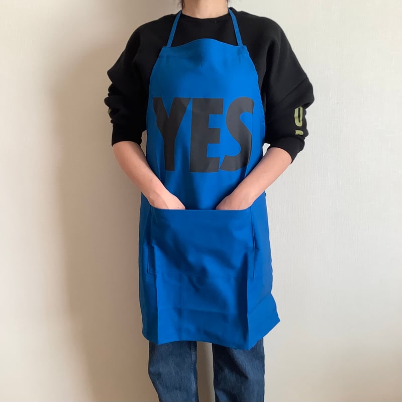 新品 定価以下 DRESSSEN ADULT APRON YESエプロン 🌸[新発売] DR(DB)1 ADULT APRON “YES” ※生成りロゴ “DARK