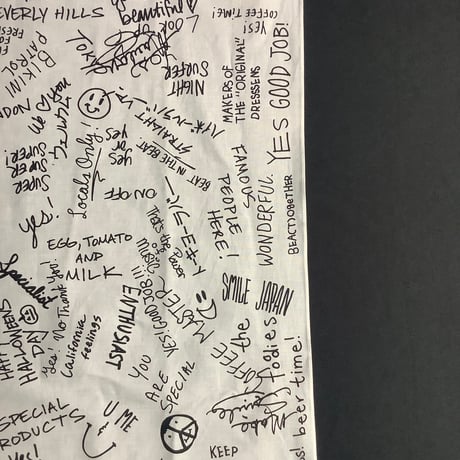 AB1  “ARCHIVE BANDANA “  (WHITE  COLOR)