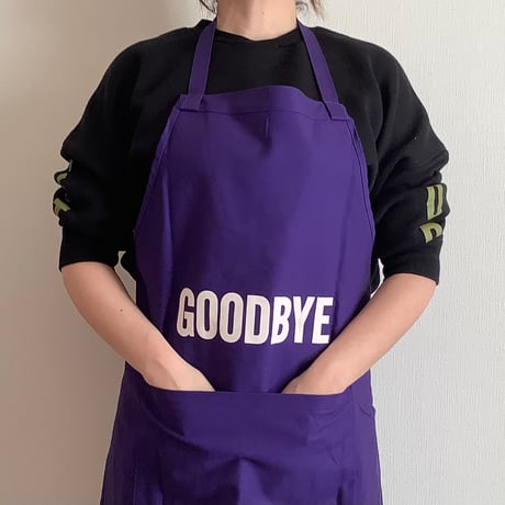 DRESSSEN  DRVPU3  REVERSIBLE  APRON“HELLO/GOODBYE ”