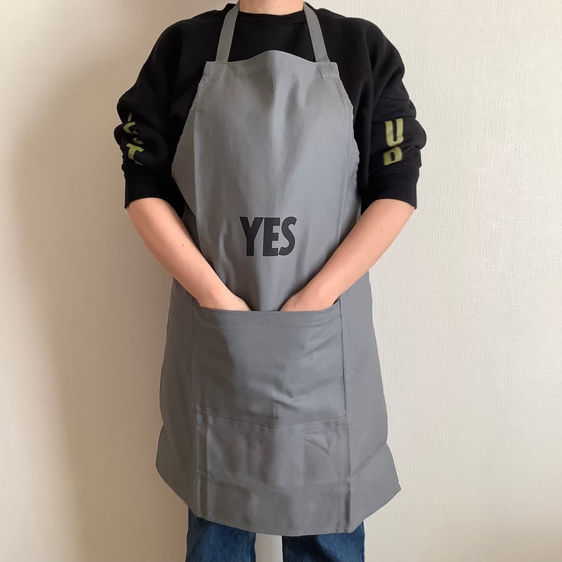 DRESSSEN DRVG1 REVERSIBLE APRON“YES /NO THANK DRESSSEN DRVG1 REVERSIBLE APRON“YES /NO THANK