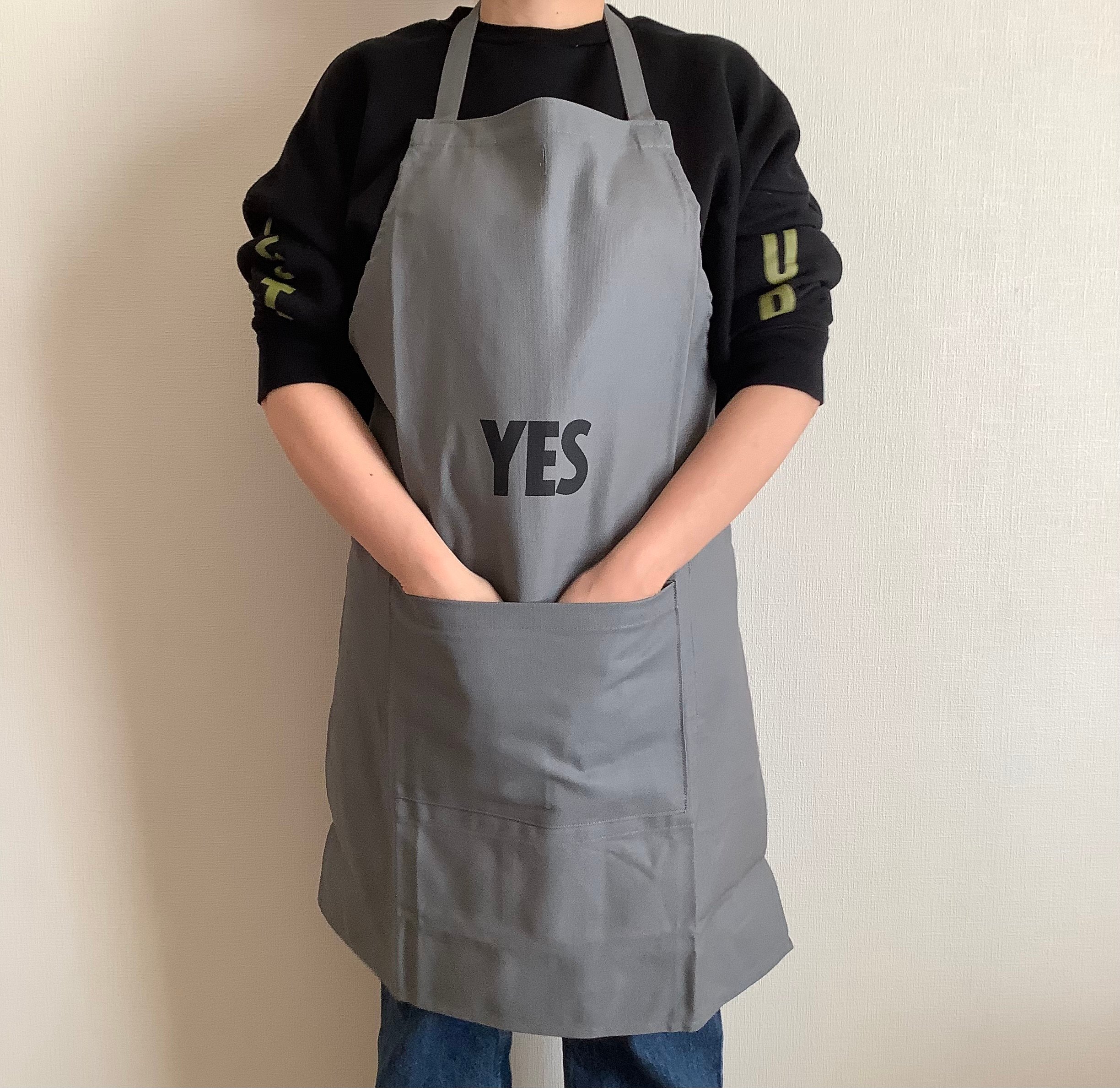 REVERSIBLE APRON“YES /NO THANKYOU(リバーシブルエプロン)