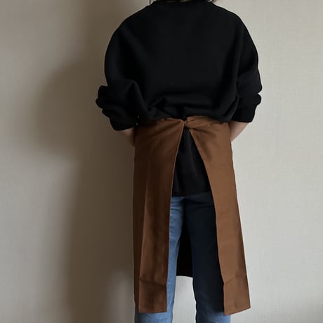 PR30 THE PROFESSIONAL APRON“ YES！GOOD JOB！” (BROWNカラー)※首紐の長さが調整できます。