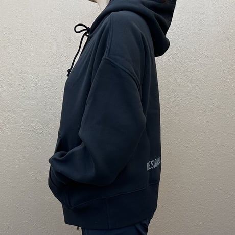 PK11 DRES“SPECIAL”SSEN   HOODED SWEAT  SHIRTS  イｴス！グッドジョブ！ (BLACK  COLOR) ※グレーロゴ