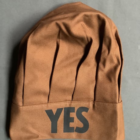 CCB1  CHEF‘S CAP   “YES”(ブラウンカラー)