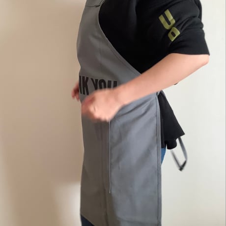 DRVG1 REVERSIBLE  APRON“YES /NO THANKYOU(リバーシブルエプロン)
