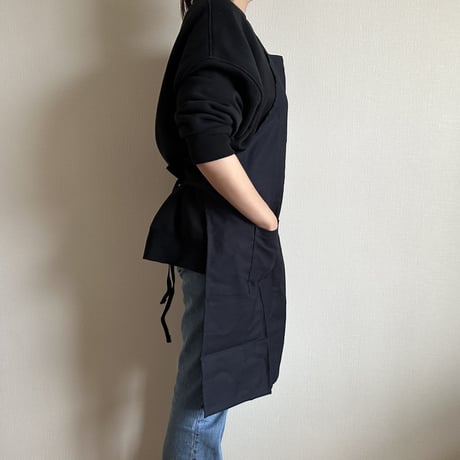 WPDN2    DAY USE W POCKET  APRON   YES！ GOOD   JOB！”(生成りロゴ)DARK NAVY  ⭐️再入荷しました!