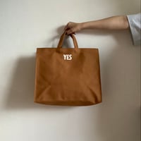 DRESSSEN  MARKET BAG [◉LARGE]  MLL3    “YES“  CAMEL COLOR