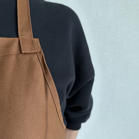 DRESSSEN  DRVBRN5 REVERSIBLE  APRON“HELLO HAMBERGER/HELLO JUICY (リバーシブルエプロン)