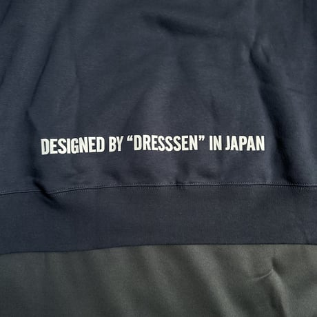 PK6 DRES“SPECIAL”SSEN   HOODED SWEAT  SHIRTS  ”NIGHT SURFER“  (☆NAVY  COLOR) ※生成りロゴ