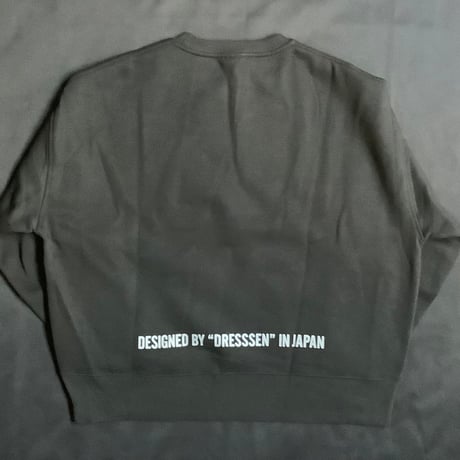 DS94 DRES“SPECIAL”SSEN  SWEAT  SHIRTS  イｴス！グッドジョブ！(GREYロゴ)BLACK  COLOR・