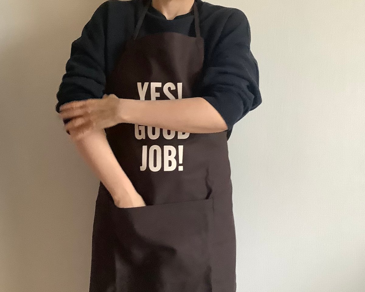 【新品未使用です】ドレッセン　エプロン DRESSSEN DRVBLU5 REVERSIBLE APRON“HELLO/GOODB