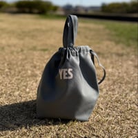 SNGR SMALL  DAY BAG “YES”  GREY  COLOR