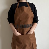 REVERSIBLE  APRON“HELLO HAMBERGER/HELLO JUICY (リバーシブルエプロン)