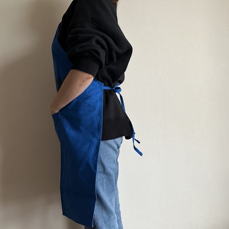 DRESSSEN  DRVBLU3   REVERSIBLE  APRON“DAILY SPECIAL/WEEKLY SPECIAL(リバーシブルエプロン)