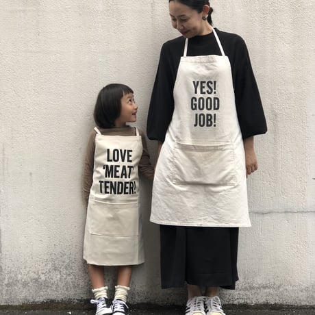 👦👧DRESSSEN KD14 KIDS APRON "DRESSSEN DELICIOUS"(※キッズエプロンです)