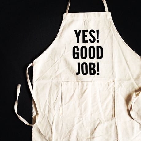 👦👧DRESSSEN  KD2 KIDS APRON   "YES! GOOD JOB!"※こちらのエプロンはキッズサイズです。