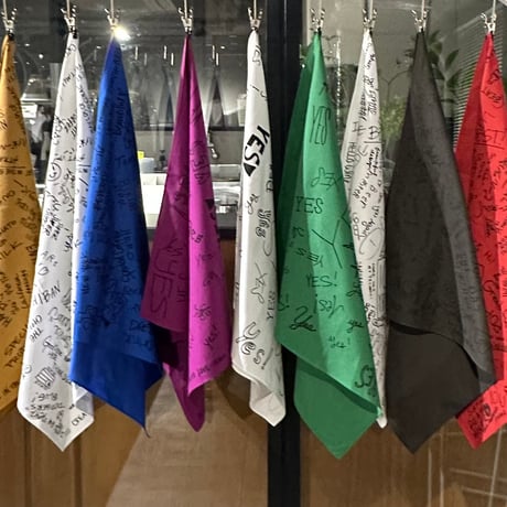 AB2   “ARCHIVE BANDANA “  (BLUE   COLOR)