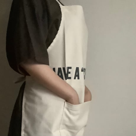 🌸新発売　　ADULT APRON #24  "HAVE A “RICE” DAY"