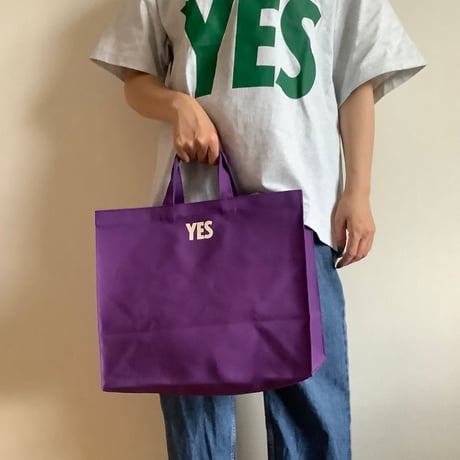 DRESSSEN  MARKET BAG [◉LARGE]  MLL4     “YES“  PURPLE COLOR