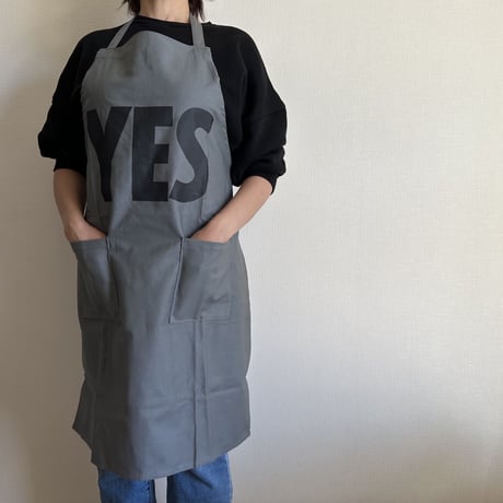 WPAGR3 DAY USE W POCKET  APRON   “YES”※裏にNO THANKYOUのプリント✴️一点入荷しました。