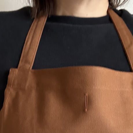 DRESSSEN  DRVBRN5 REVERSIBLE  APRON“HELLO HAMBERGER/HELLO JUICY (リバーシブルエプロン)