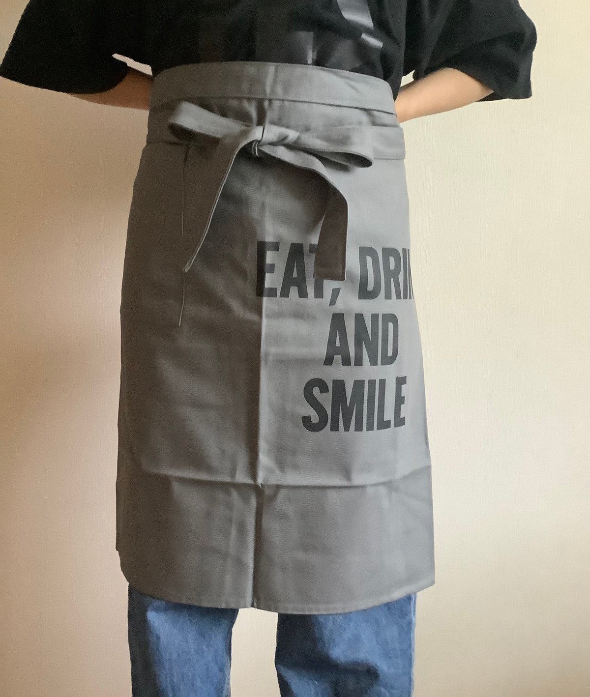 DRESSSEN LWLGR2 “EAT,DRINK AND SMILE”APRON(腰巻
