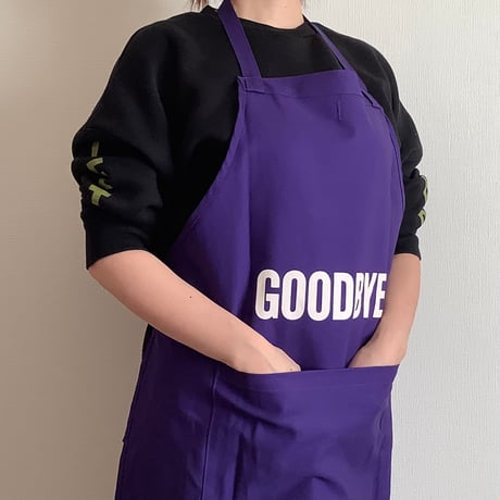 DRESSSEN  DRVPU3  REVERSIBLE  APRON“HELLO/GOODBYE ”
