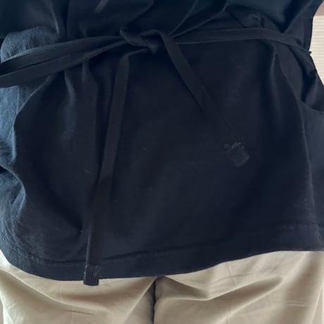 DRESSSEN  LWB3  LOWER WALL APRON  "YES！GOOD JOB！"(腰巻きエプロンです)  BLACK COLOR