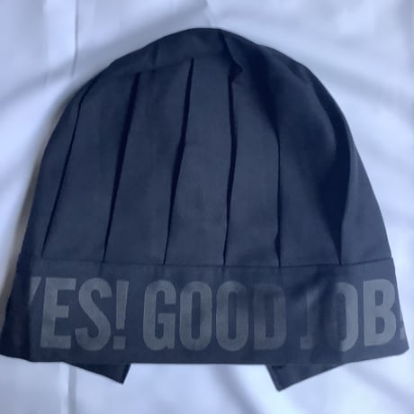 CCDN3 CHEF‘S  CAP “YES！GOOD  JOB！(ダークネイビーカラー)