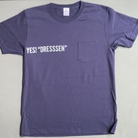 DRESSSEN  DSST56 DRES“SPECIAL”SSEN    YES“ DRESSSEN ” T-SHIRTS (グレーロゴ) ネイビーカラー