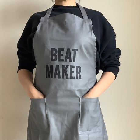 WPAGR15  DAY USE W POCKET  APRON   “BEAT MAKER“ GREY  COLOR