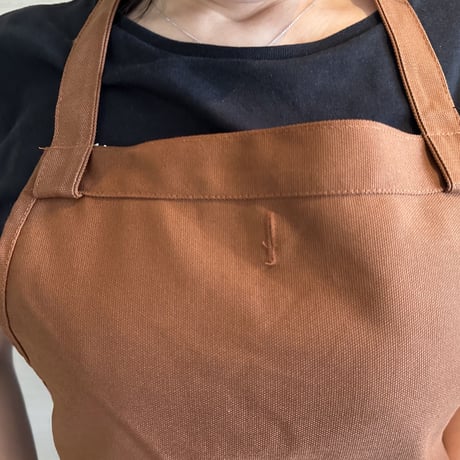 DRESSSEN  DRVBRN16 REVERSIBLE  APRON  “ブラボー/ BRAVO“  (リバーシブルエプロン) BROWN  COLOR