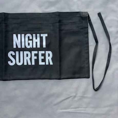 DRESSSEN  LWB2 LOWER WALL APRON  "NIGHT SURFER"(腰巻きエプロンです)BLACK COLOR