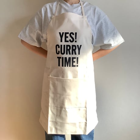 ADULT APRON #21   "YES！CURRY TIME！“