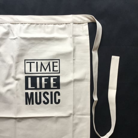 DRESSSEN lower wall long  LWL7  “TIME LIFE MUSIC”   (腰巻きエプロンです)