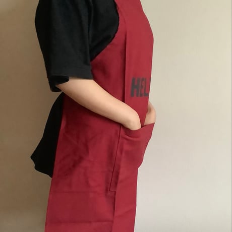 DRESSSEN  DRVBD3 REVERSIBLE  APRON“HELLO/GOODBYE ”リバーシブルエプロン)