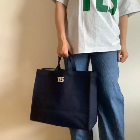 DRESSSEN  MARKET BAG [◉LARGE]  MLL1   “YES“  DARK NAVY COLOR