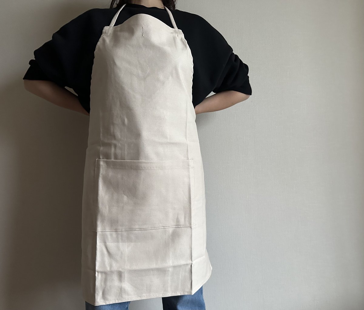 ADULT APRON #0 NON TITLE (無地) | DRESSSEN公式オンライ ADULT APRON #0 NON TITLE (無地) | DRESSSEN公式オンライ
