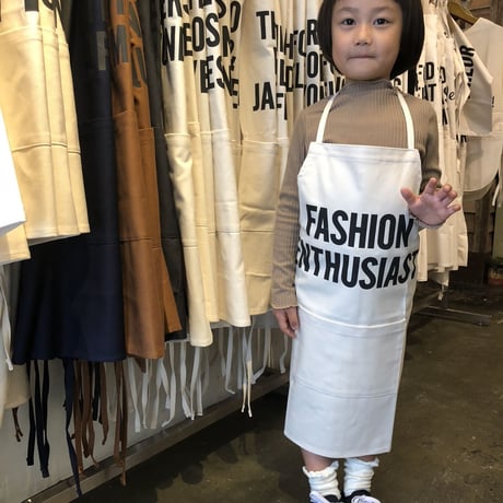 👦👧DRESSSEN KD10 KIDS APRON  "WELCOME"(※キッズエプロンです)