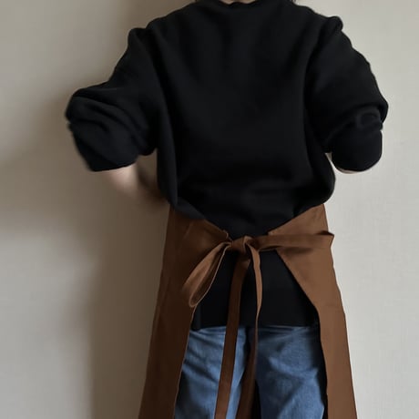 PR30 THE PROFESSIONAL APRON“ YES！GOOD JOB！” (BROWNカラー)※首紐の長さが調整できます。