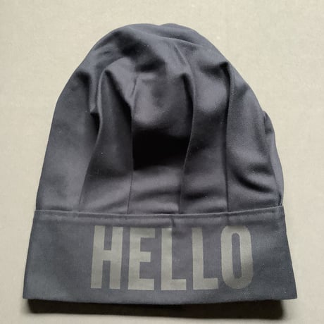 CCDN2 CHEF’S CAP  “HELLO”(ダークネイビーカラー)