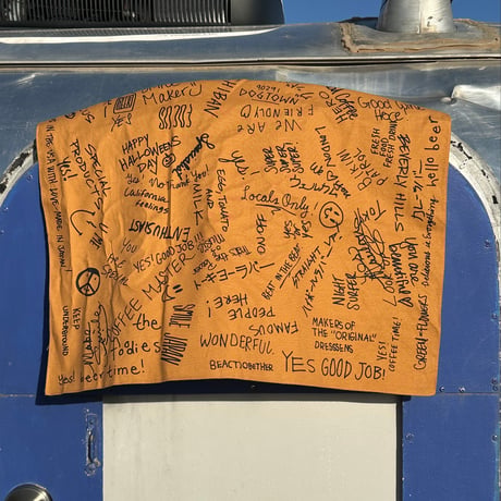 AB3  “ARCHIVE BANDANA “  (CAMEL  COLOR)