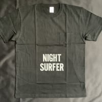 DRESSSEN  DSSB4 DRES“SPECIAL”SSEN   ”NIGHT SURFER“ T-SHIRTS (GREYロゴ) ●BLACK COLOR