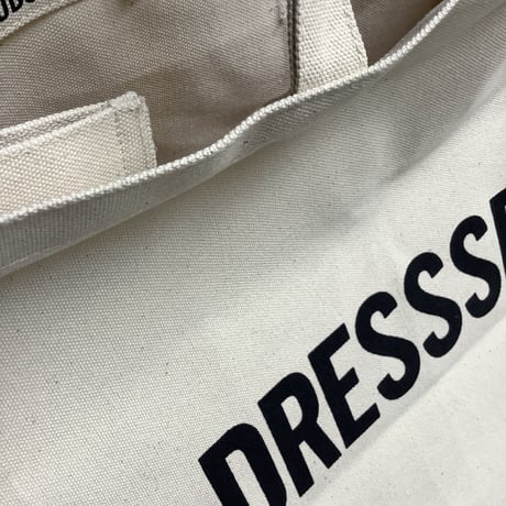DRESSSEN  MBXL3  MARKET  BAG  XLARGE “YES  GOOD  JOB/ DRESSSEN✴️(こちら生地は生成り色です。
