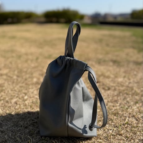 SNGR SMALL  DAY BAG “YES”  GREY  COLOR