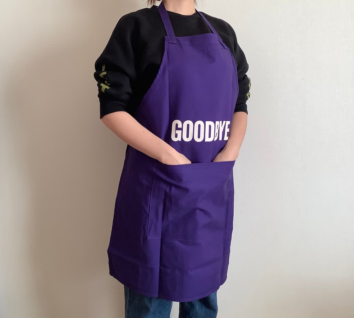 DRESSSEN DRVPU3 REVERSIBLE APRON“HELLO/GOODB